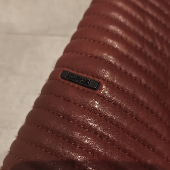 Red Superdry Leather Jacket Collab w/ Idris Elba - Picture 9 of 13